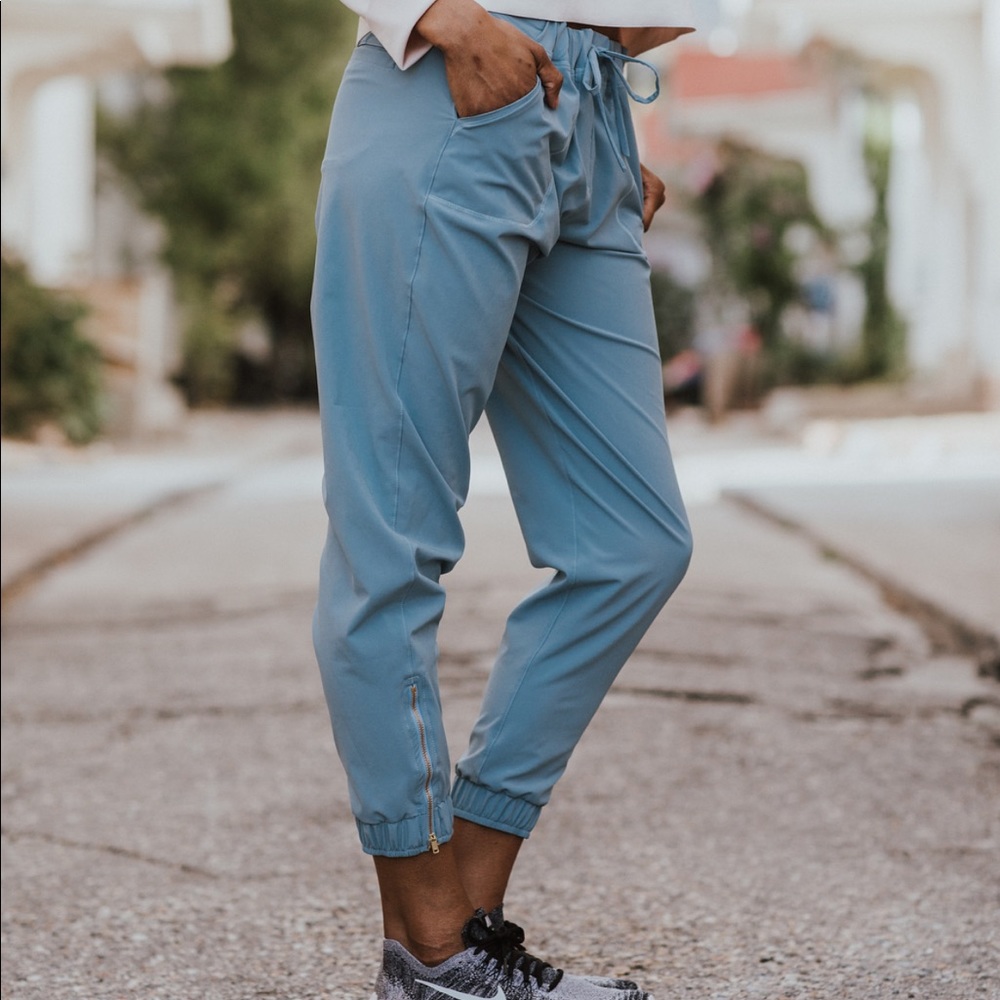 Albion Fit Light Blue Jet Setter Pants